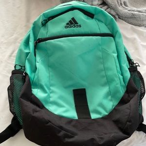 Blue adidas back pack